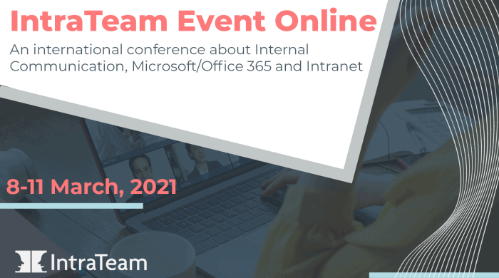 IntraTeam Event Online main banner