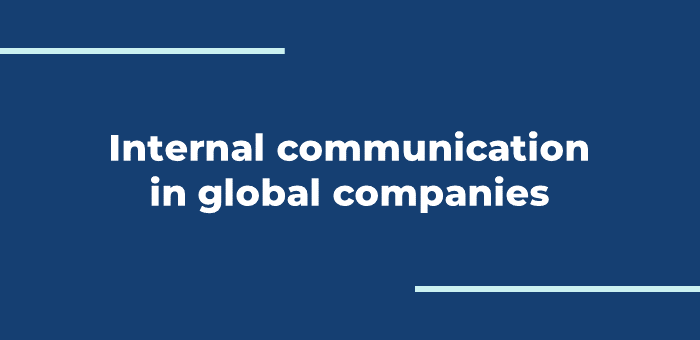 Internal communication in global companies